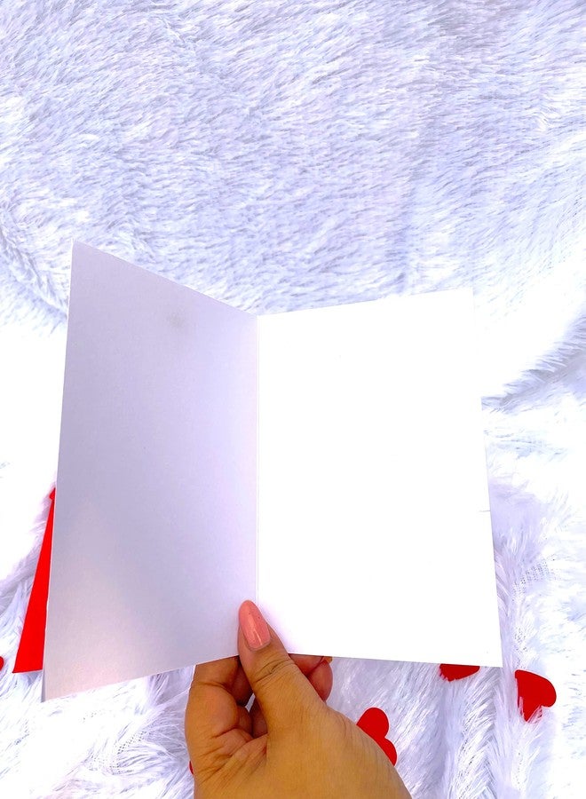 Crafted Forever I Chose you Greeting Card with envelope 4X6 inches for Anniversary/Valentine Day/spouse birthday/partner birthday heavy paper used, inside blank - Image 5